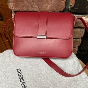 Ateliers Auguste MINI MONCEAU SILVER EDITION
RED SMOOTH LEATHER